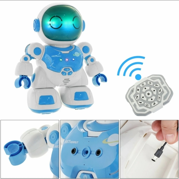 Electronic Astronaut Spaceman Robot Toy, Big, New in box! - Picture 5 of 6